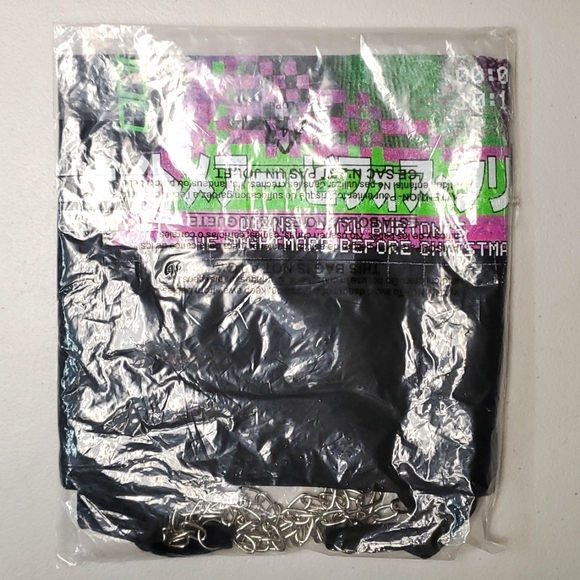 ❤️NWT VINTAGE HOT TOPIC OOGIE BOOGIE CAMI NIGHTMARE BEFORE CHRISTMAS HALLOWEEN - Picture 5 of 10